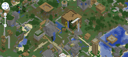 Maps Mania: Google Maps of Minecraft